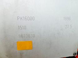 PALFINGER PK16000 CRANE C/W HYDRAULIC PUSH OUT BOOM 