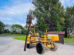 THWAITES ALL DRIVE 4WD DUMPER C/W HYDRAULIC POST DRIVER & PERKINS ENGINE *VIDEO*