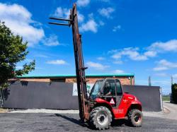 MANITOU M30-4 3 STAGE MASTED FORKLIFT*YEAR 2017*READING 5922 HOURS*VIDEO*