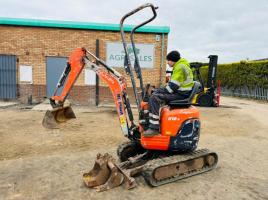 KUBOTA U10-3 MICRO DIGGER*C/W EXPANDING TRACKS*VIDEO*