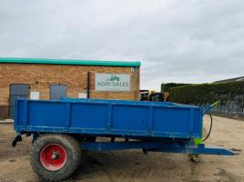 WEATLEY 5 TONNE SINGLE AXLE TIPPING TRAILER*VIDEO*