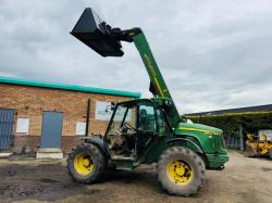 JOHN DEERE 3400 TELEHANDLER*C/W BUCKET*VIDEO*