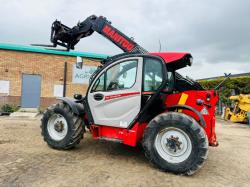 MANITOU MLT 737-130PS TELEHANDLER*YEAR 2018*C/W PALLET TINES*VIDEO*