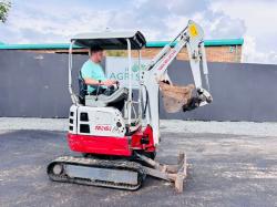 TAKEUCHI TB215R MINI EXCAVATOR*YEAR 2019*C/W 3 BUCKETS/RIPPER*VIDEO*
