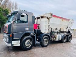 VOLVO FM VOLUMETERIC CEMENT MIXER 8X4 LORRY C/W MANUAL GEAR BOX *VIDEO*
