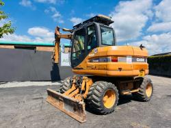 CASE WX125 WHEELED EXCAVATOR *C/W QUICK HITCH*VIDEO*