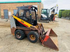 MASSEY FERGUSON 514 SKIDSTEER*SPARES AND REPAIRS*VIDEO*