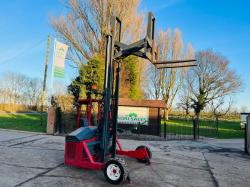 KOOIAAP FORK TRUCK C/W KUBOTA ENGINE & HYDRAULIC PUSH OUT HEAD STOCK *VIDEO*