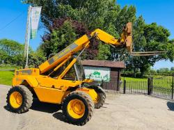 JCB 520 4WD TELEHANDLER C/W PALLET TINES *VIDEO*