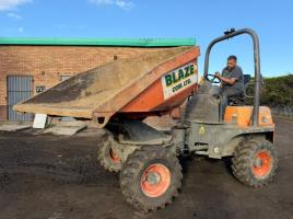 AUSA D400 AHG SWIVLE TIP DUMPER*YEAR 2015*2609 HOURS*VIDEO*