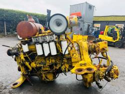 KOMATSU PC650 EXCAVATOR ENGINE*IN WORKING ORDER*VIDEO*