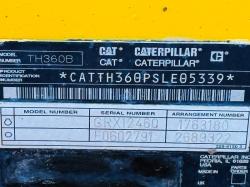 CATERPILLAR TH360B SWAY & TILT TELEHANDLER*4725 HOURS*VIDEO*
