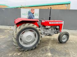 MASSEY FERGUSON 240 TRACTOR*C/W REAR LINKAGE AND PTO*VIDEO*