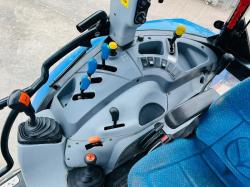 NEW HOLLAND T4-95 4WD TRACTOR *YEAR 2014, 4860 HOURS* C/W BRAND NEW TYRES *VIDEO*