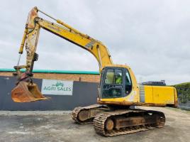 KOMATSU PC210 TRACKED EXCAVATOR*C/W BUCKET*VIDEO*