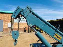 UNIKON MOBILE SPIDER CRANE*C/W SUPPORT LEGS*VIDEO*