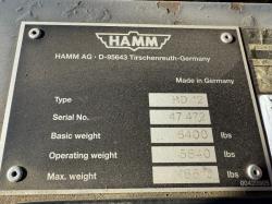 HAMM HD12 DOUBLE DRUM ROLLER *2111 HOURS*C/W ROLL BAR*VIDEO*