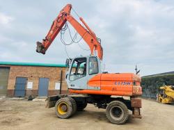 FIAT KOBELCO E175W RUBBER DUCK*C/W FRONT BLADE*VIDEO*