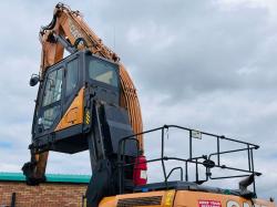 CASE CX290D HIGH RISE CABIN TRACKED EXCAVATOR *YEAR 2017* C/W QUICK HITCH *VIDEO*