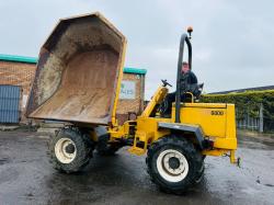 BARFORD SXR6000 SWIVLE TIP DUMPER*C/W ROLL BAR*VIDEO*