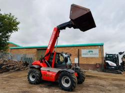 MANITOU MLT 627T TELEHANDLER*C/W BUCKET*VIDEO*