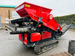 RED RHINO TRACKED 3 WAY MINI SCREENER*C/W REMOTE CONTROL*YEAR 2021*VIDEO*