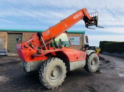 MANITOU MT1235 TELEHANDLER*C/W PALLET TINES*VIDEO*