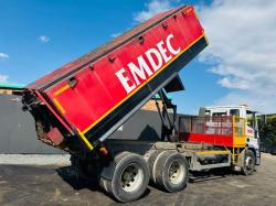 IVECO HOTBOX TIPPER TRUCK 6X4 STEEL FRAME*VIDEO*