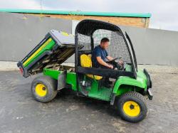 JOHN DEERE TX 4X2 GATOR*YEAR 2017*C/W ELECTRIC TIP*VIDEO*