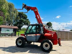 MANITOU MLT628T 4WD TELEHANDLER *AG-SPEC* C/W PICK UP HITCH *VIDEO*