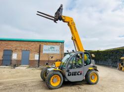 DIECI 190 TELEHANDLER*C/W PALLET TINES*VIDEO*