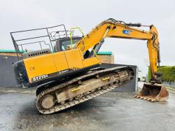 SANY SY215C TRACKED EXCAVATOR*C/W SAFETY GUARDS*VIDEO*