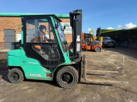 MITSUBISHI FD30NT FORKLIFT*C/W PALLET TINES*YEAR 2015*VIDEO*