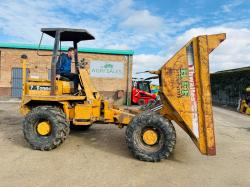 THWAITES 7 TONNE STRAIGHT TIP DUMPER*C/W PERKINS ENGINE*VIDEO*