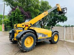CATERPILLAR TH220B 4WD TELEHANDLER *AG-SPEC, 6452 HOURS* C/W PICK UP HITCH *VIDEO*