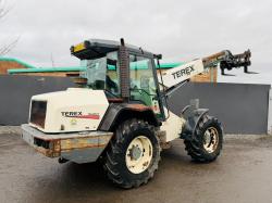 TEREX T250 WHEELED LOADER*C/W PALLET TINES*VIDEO*