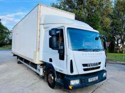IVECO EUROCARGO 7.5 TON BOX TRUCK *YEAR 2013* C/W REVERSE CAMERA *VIDEO*
