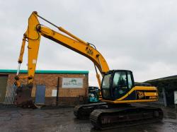 JCB JS200L EXCAVATOR*1 OWNER FROM NEW*C/W BUCKET*VIDEO*