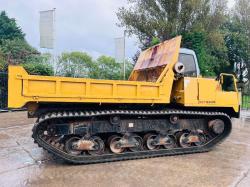MOROOKA MST1500VD TRACKED DUMPER * 5875 HOURS * C/W RUBBER TRACKS *VIDEO*