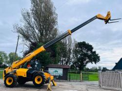 JCB 535-125HI VIZ 4WD TELEHANDLER *YEAR 2015,12.5 METER* C/W TINES *VIDEO*