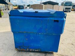 STATIC BUNDED FUEL BOWSER C/W MANUAL PUMP 