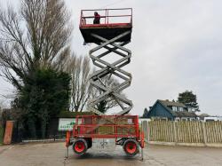 SKYJACK SJ7135 SCISSOR LIFT *12V*10.7M DRIVE REACH*VIDEO*