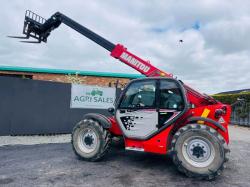 MANITOU MLT732 TELEHANDLER JOYSTICK CONTROLS*YEAR 2018*C/W PALLET TINES*VIDEO*
