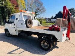 FORD TRANSIT 4X2 RECOVERY TRUCK *MOT'D TILL 16TH MAY* C/W EXTENDED SPEC LIFT *VIDEO*