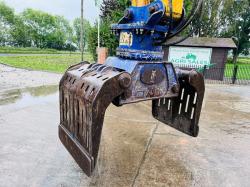 JCB JS130W 4WD WHEELED EXCAVATOR *YEAR 2009* C/W ROTATING SELECTOR GRAB *VIDEO*