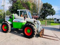 CLAAS 516 4WD TELEHANDLER C/W JOYSTICK CONTROL & PALLET TINES *VIDEO* 