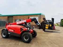 MANITOU MT625H COMFORT TELEHANDLER*YEAR 2015*C/W PALLET TINES*VIDEO*
