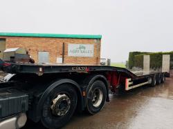 IVECO TRACTOR UNIT*C/W KING LOW LOADER TRAILER, RAMPS AND WINCH*VIDEO*