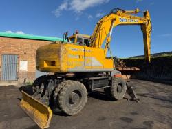 JCB JS160W WHEELED EXCAVATOR*C/W FRONT BLADE*VIDEO*