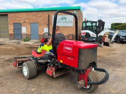 TORO REELMASTER 3100D 3WD RIDE ON MOWER*VIDEO*